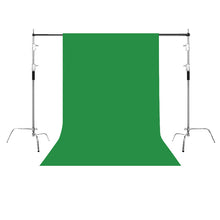 Load image into Gallery viewer, Soft Foldable Chromakey Green Screen Muslin Backdrop