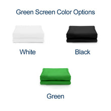 Load image into Gallery viewer, Soft Foldable Chromakey Green Screen Muslin Backdrop
