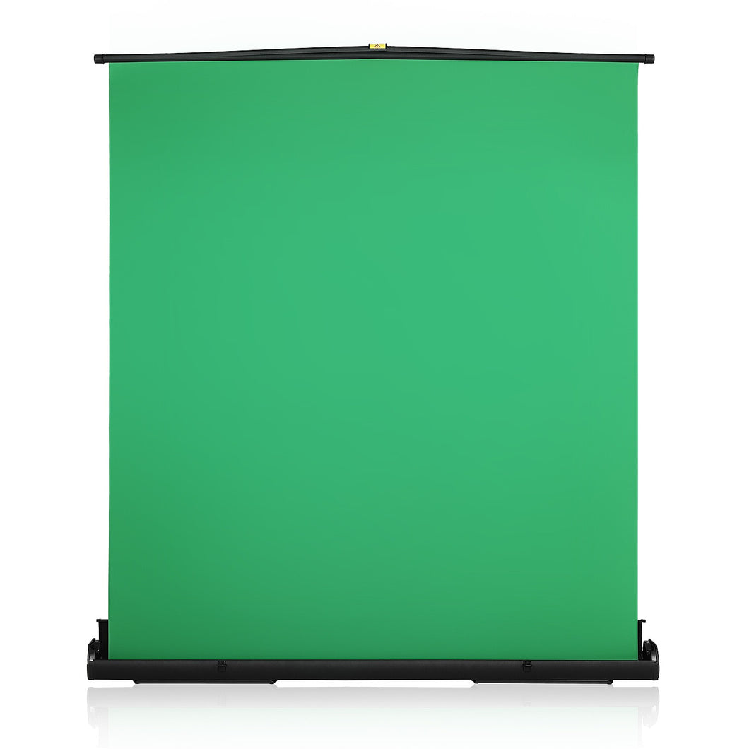 Compact Pull-Up Collapsible Chromakey Green Screen Background Panel